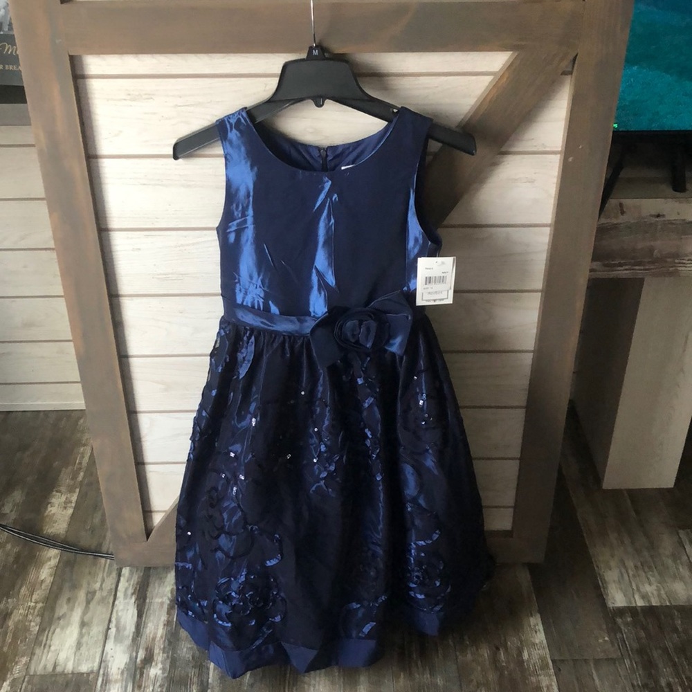 Navy girl dress